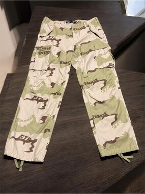 Fuct x FTP SS22 utility streetwear camo cargo pants mens Medium